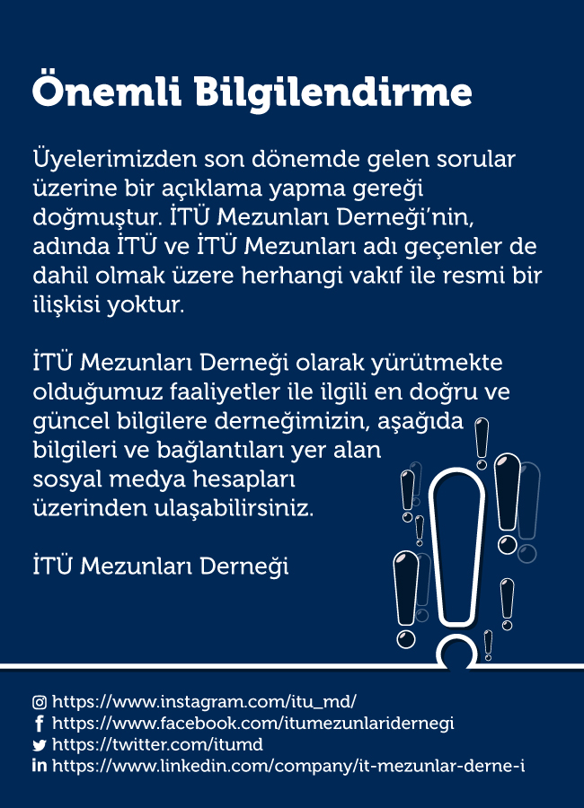 Bilgilendirme.